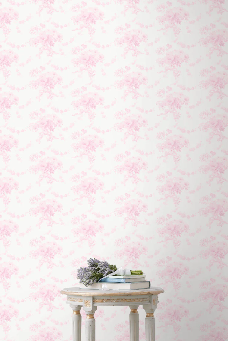 Papel de Parede Padrão Pink Dream