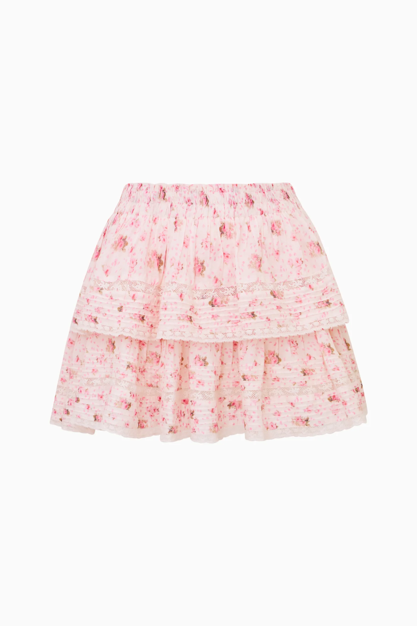 Saia Floral Mini Ruffle Saia Floral Mini Ruffle