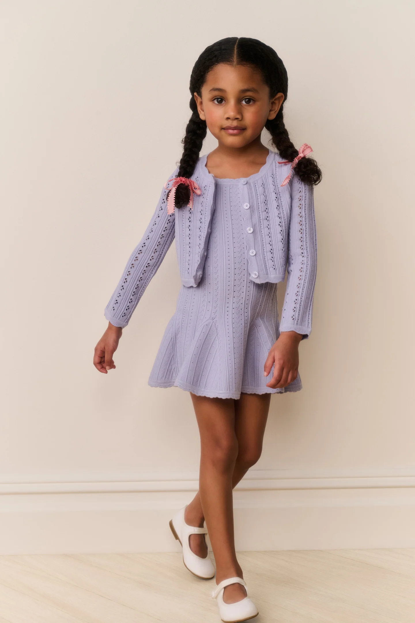 Cardigã Baby Menina Emlynn Pointelle