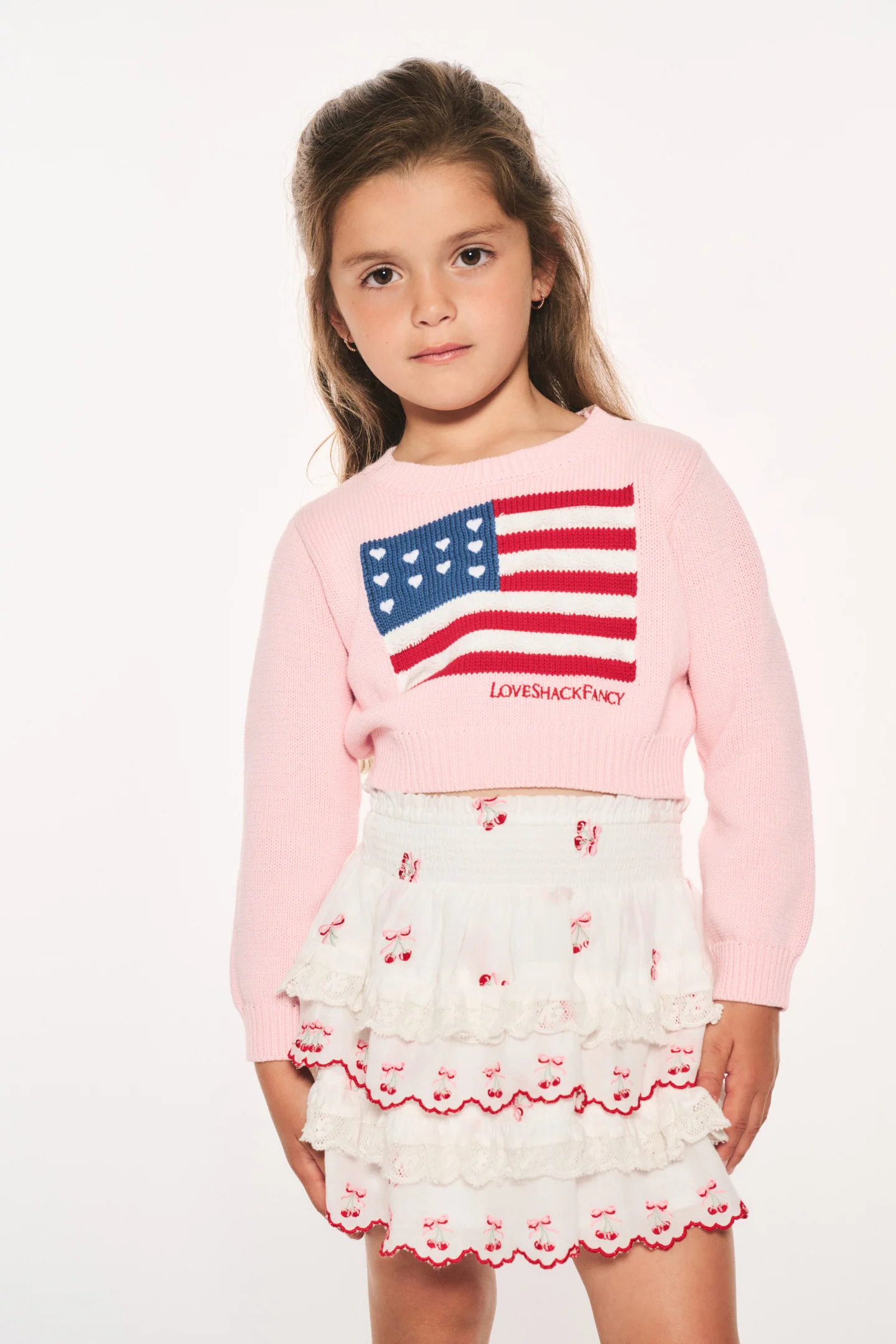 Pulôver com Bandeira Viennetta para Meninas