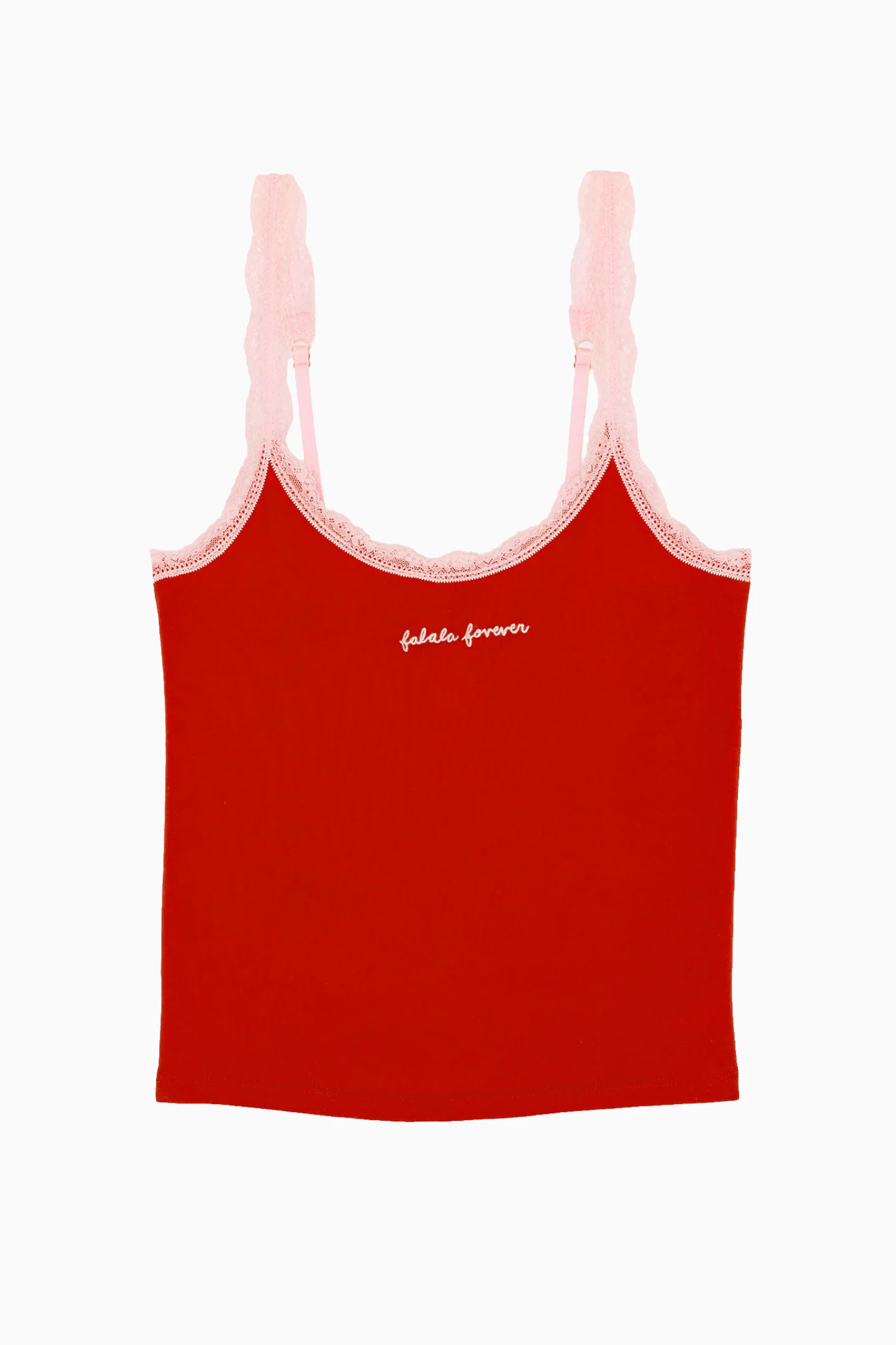 Cami de Algodão PINK x LoveShackFancy