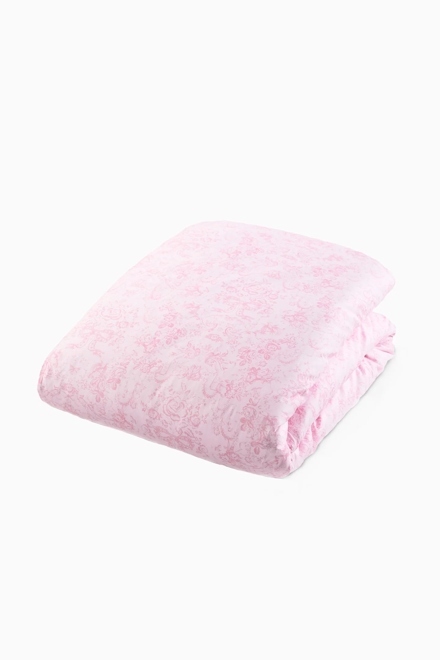 Conjunto de Colcha e Capa de Travesseiro Floral