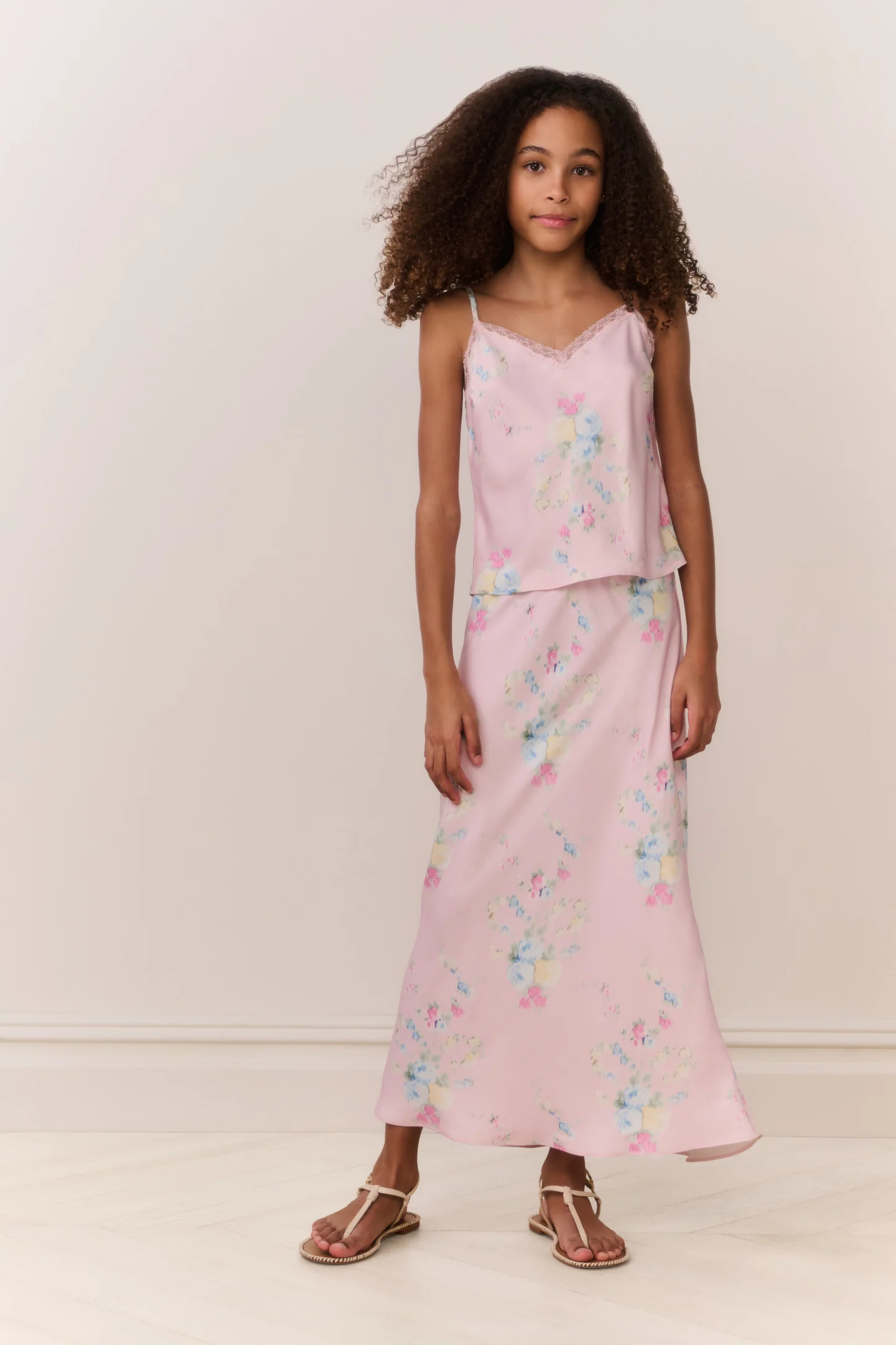 Saia Maxi Floral Tween Kalo