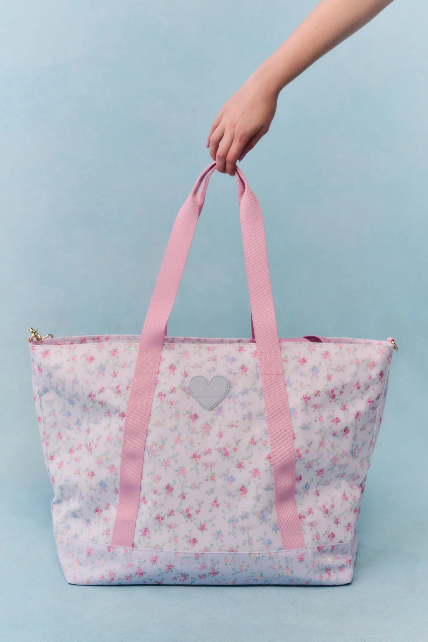 Bolsa Grande STATE x LoveShackFancy Floral Graham XL