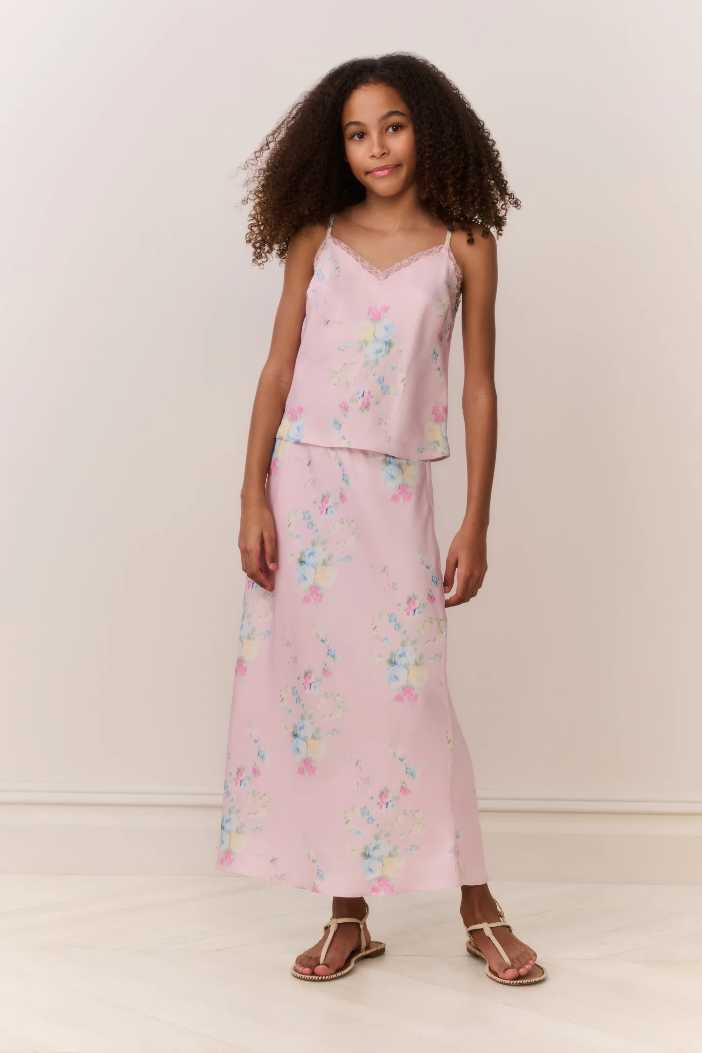 Saia Maxi Floral Tween Kalo