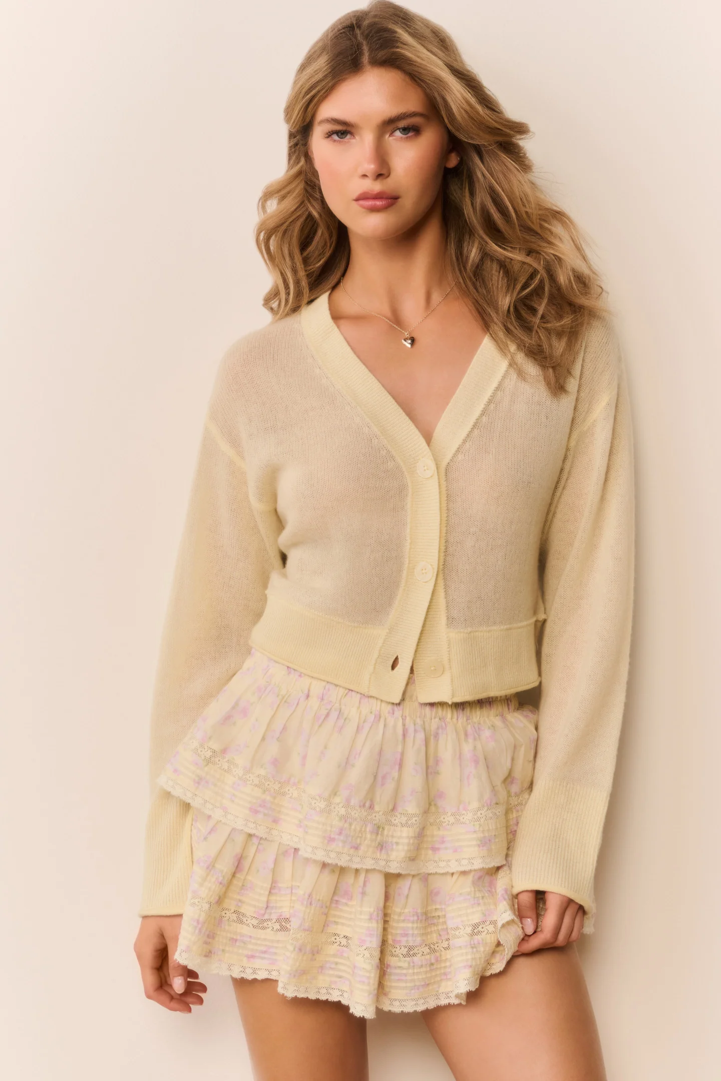 Cardigã de Cashmere Leve Lawrence