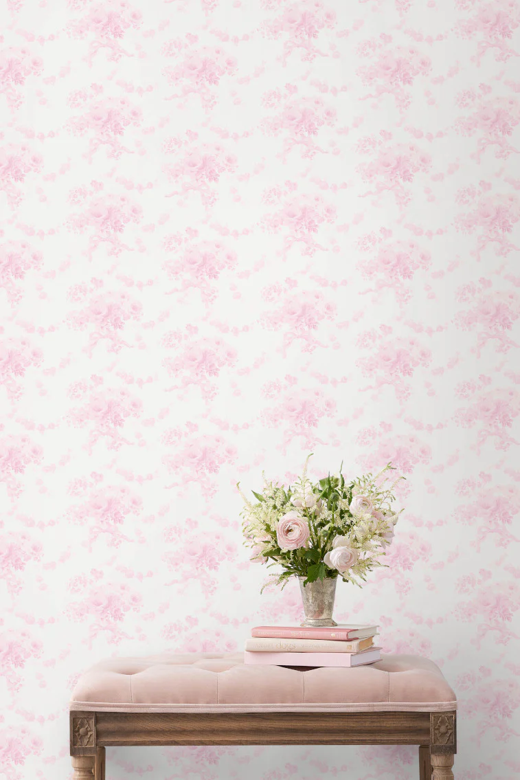 Papel de Parede Colante Pink Dream