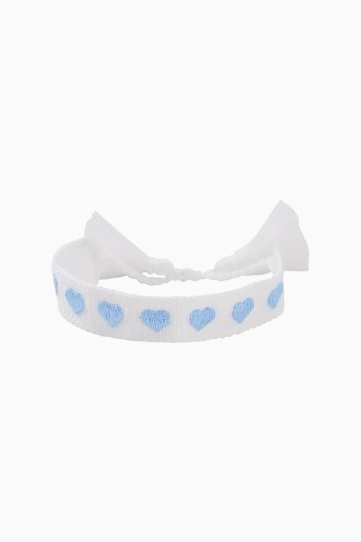 Pulseira Trançada Blue Hearts