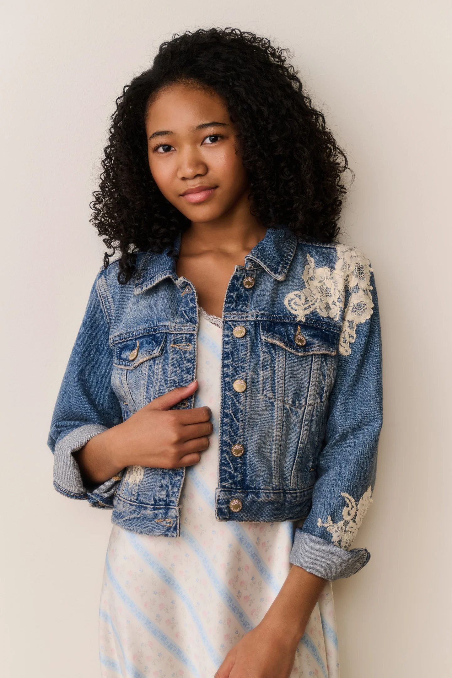 Jaqueta de Denim Tween Lavina