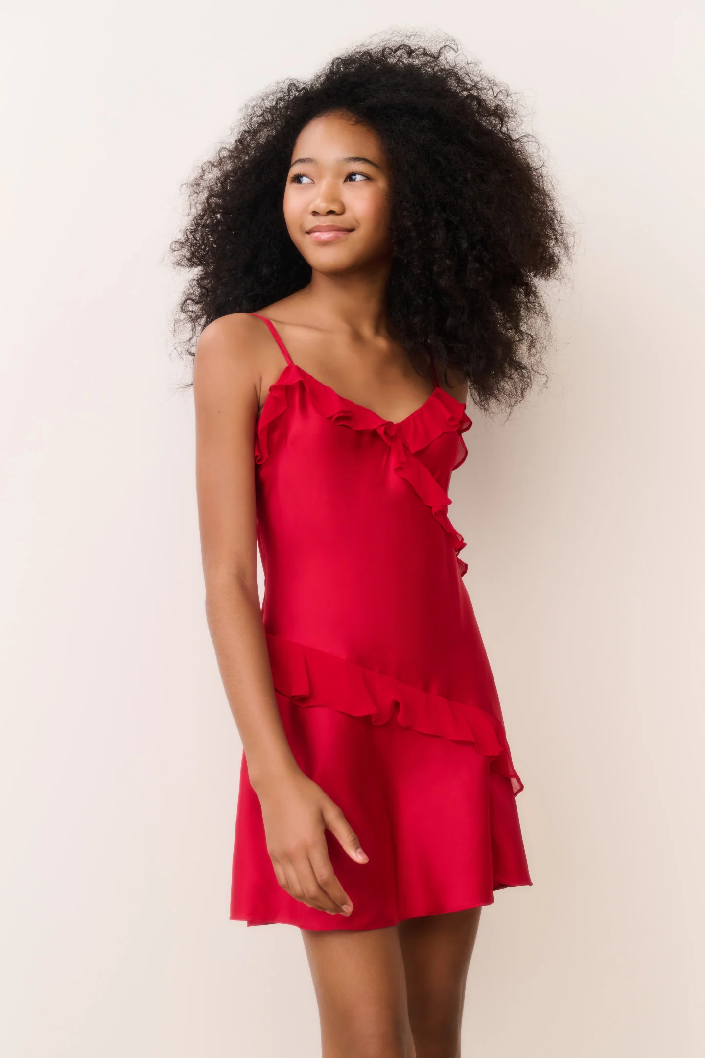 Vestido Tween Mini Lomina Charmeuse