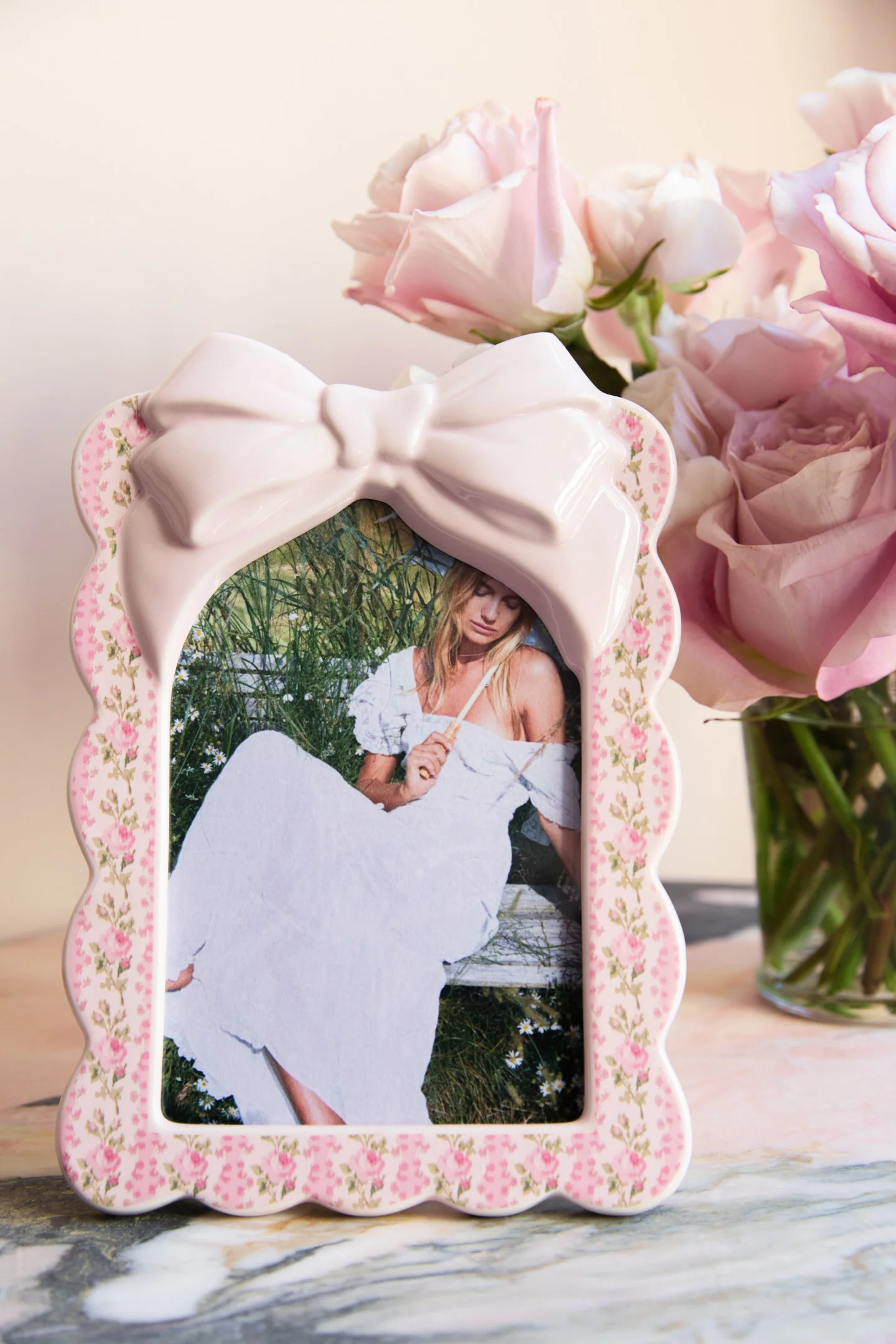 Painel Decorativo de Laço para Amor para Sempre
