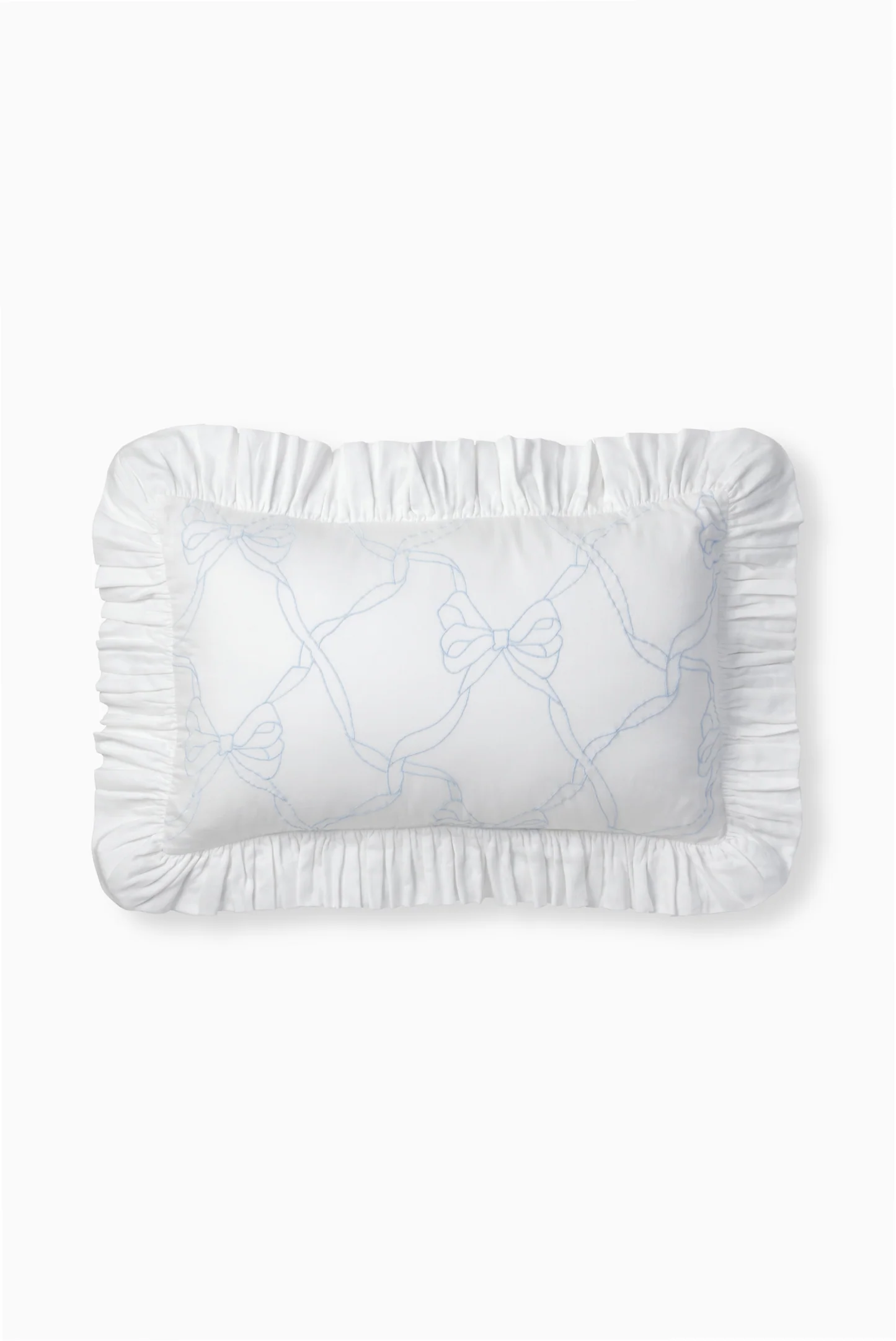 Travesseiro de Decoração com Renda em Forma de Arco