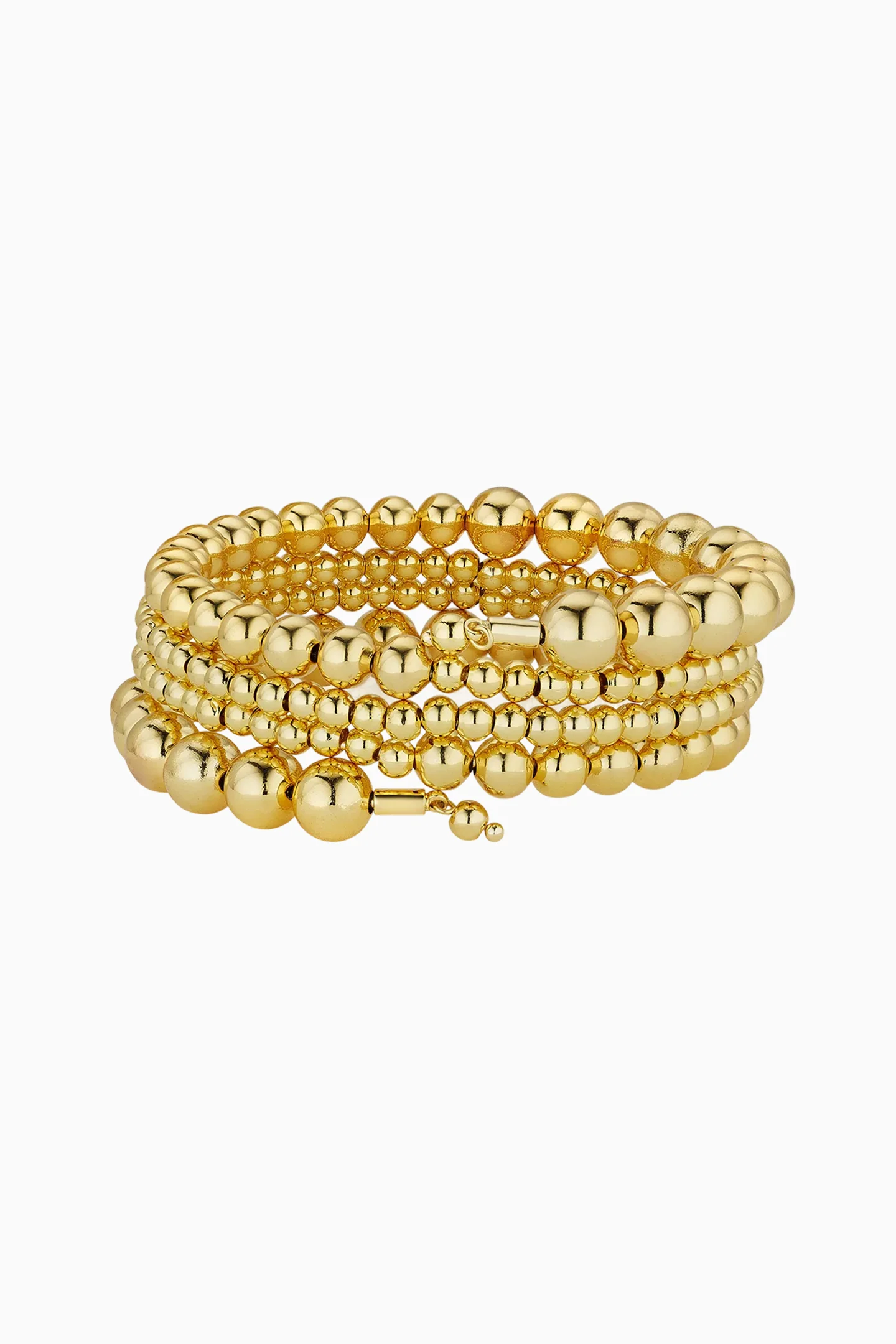 Pulseira de Contas de Ouro 14K Jennifer Miller