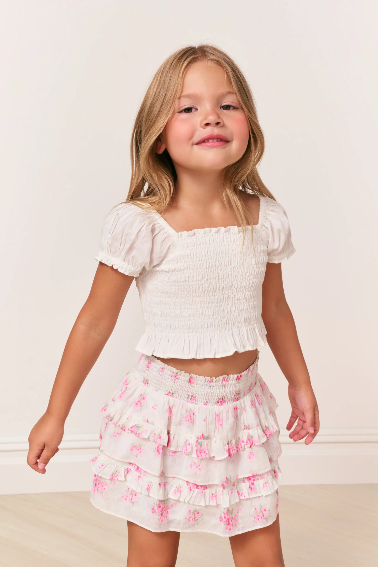 Blusa de Algodão Fabielle para Meninas