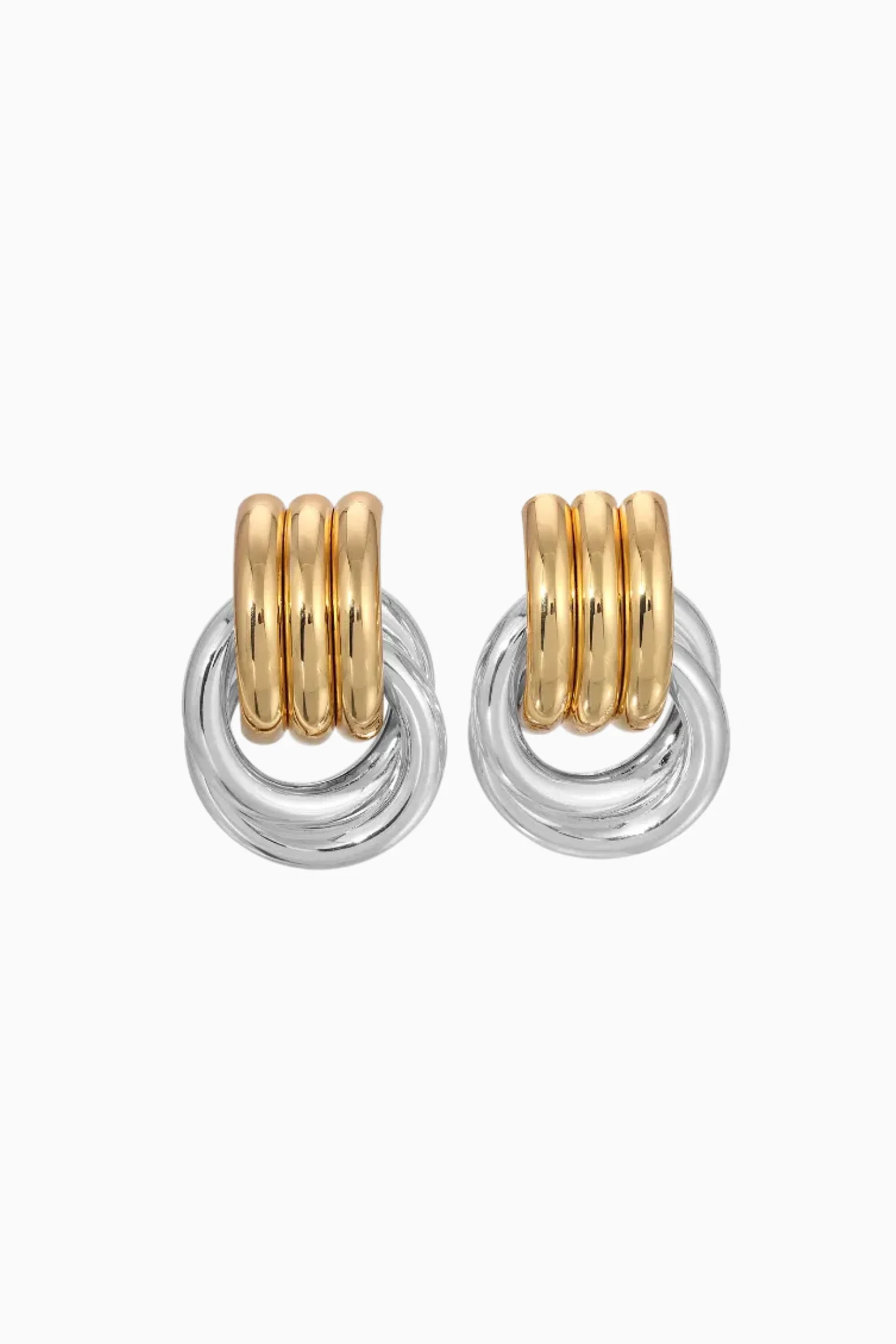 Brincos Mini Knot Misturados em Metal Heaven Mayhem