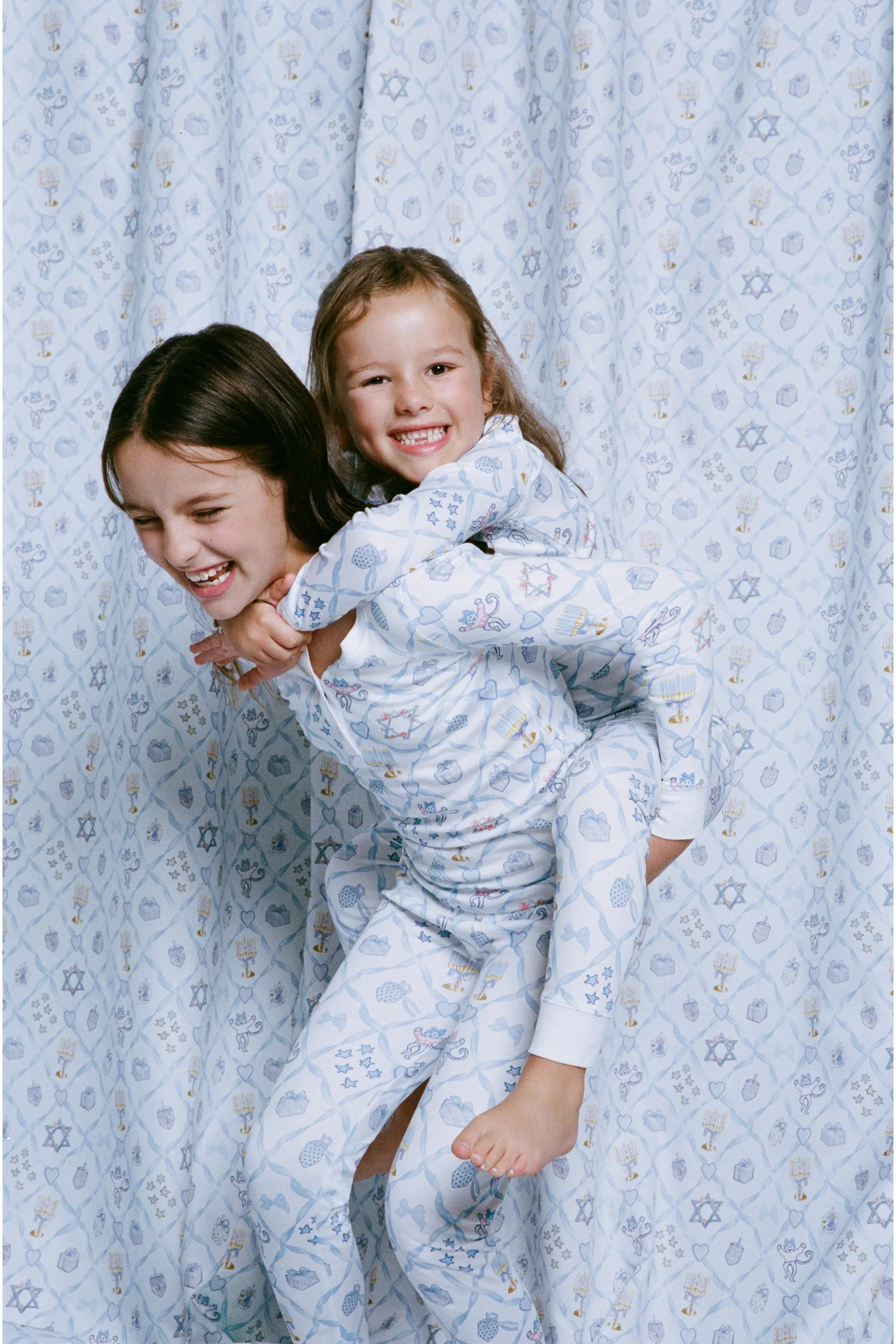 Pijamas de Malha com Estampa de Estrelas LoveShackFancy x Roller Rabbit para Crianças