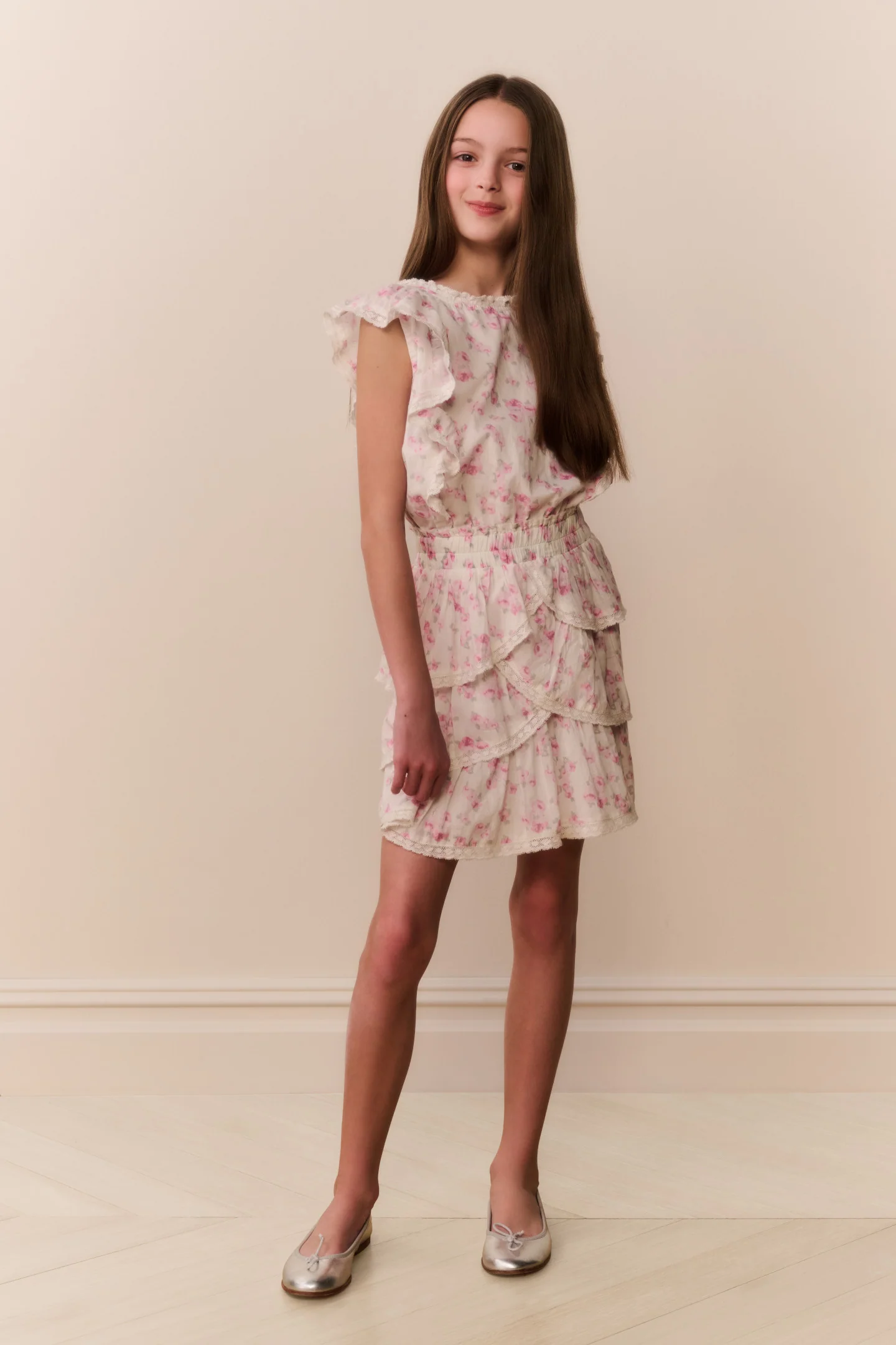 Vestido Tween Blooming Floral Decker