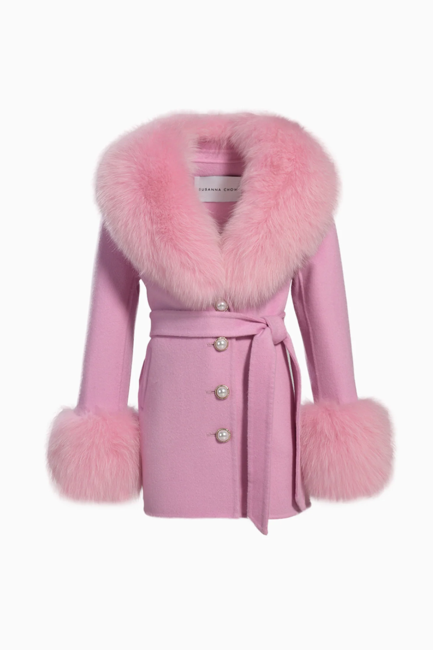 Susanna Chow Kids Mini Jojo Cashmere Coat