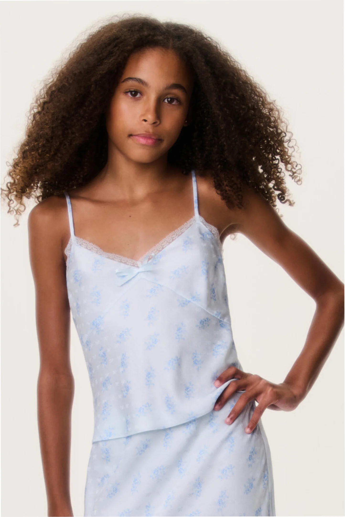 Top Tween em Mistura de Seda