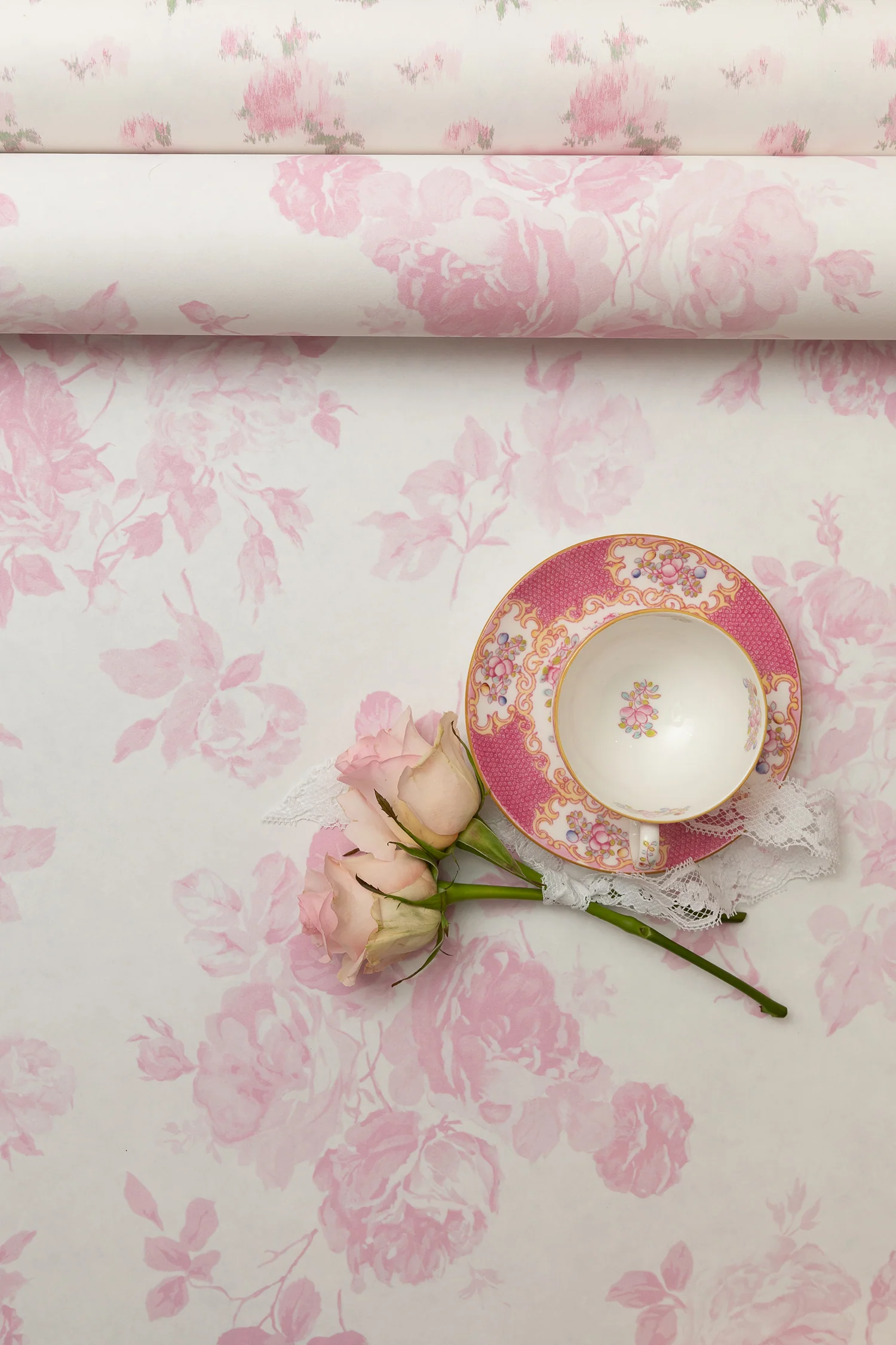 Papel de Parede Everblooming Rosettes Standard