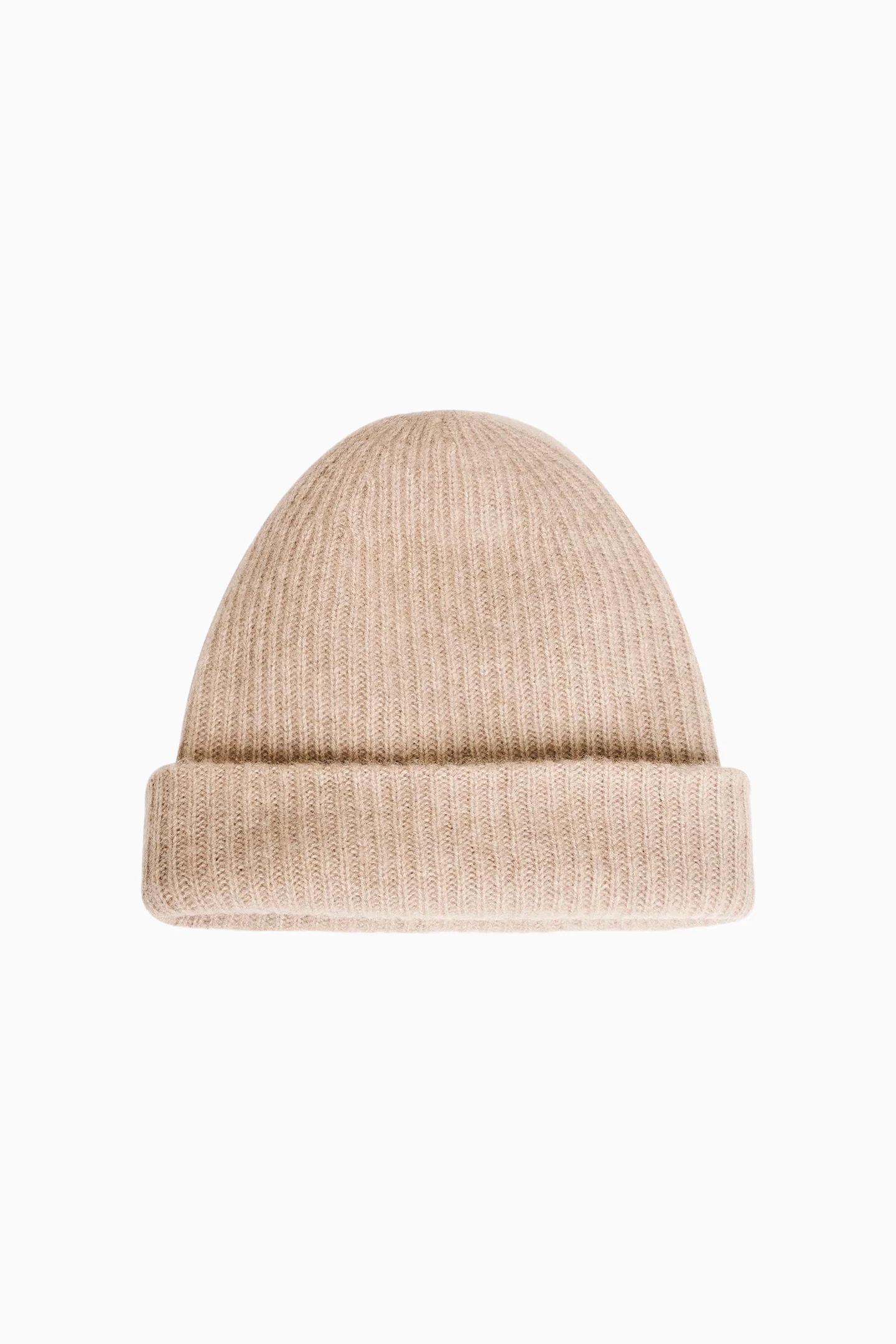 Boné de Malha de Cashmere Branco & Warren