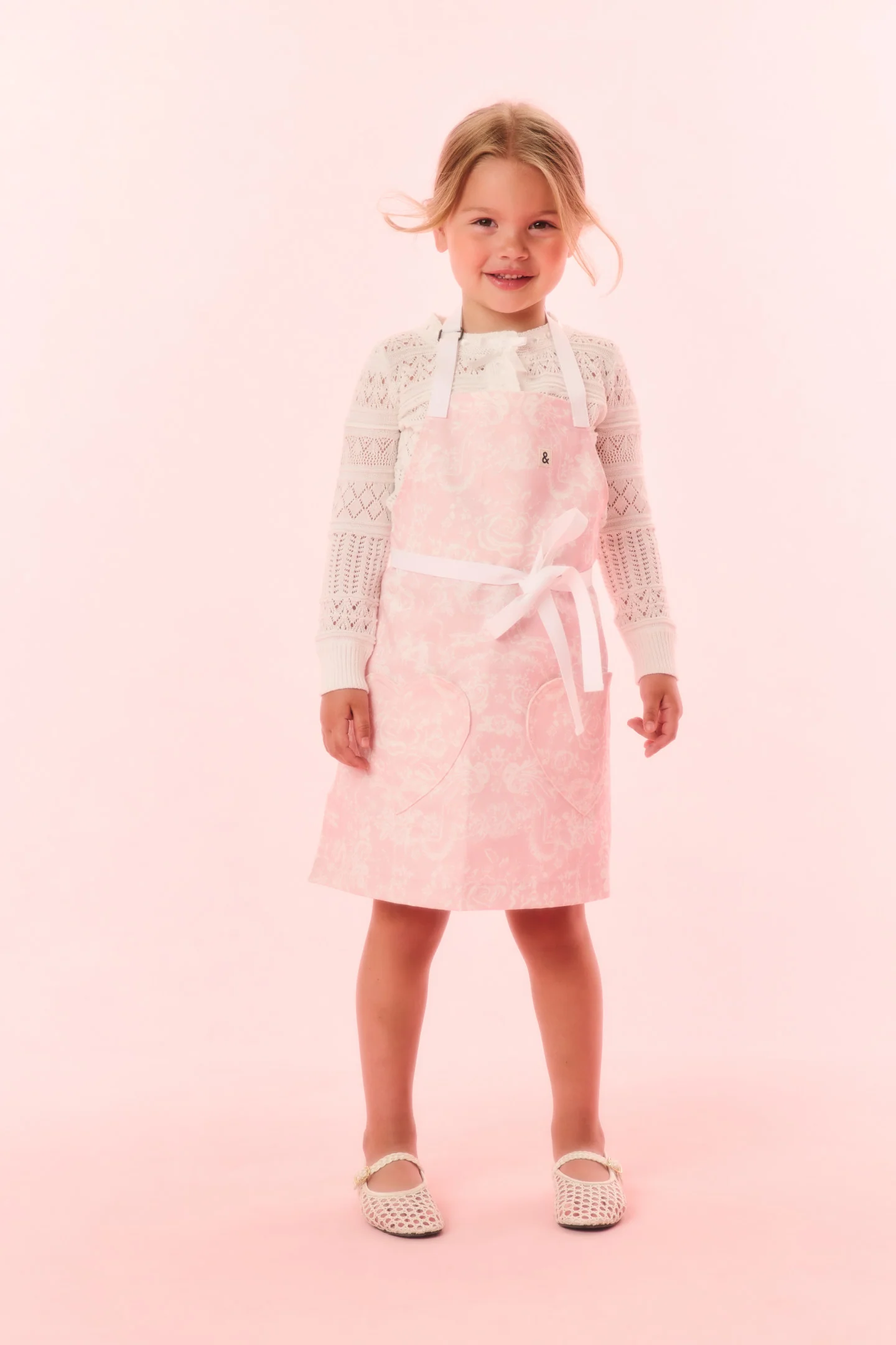 Avental Kids LoveShackFancy X Hedley & Bennett