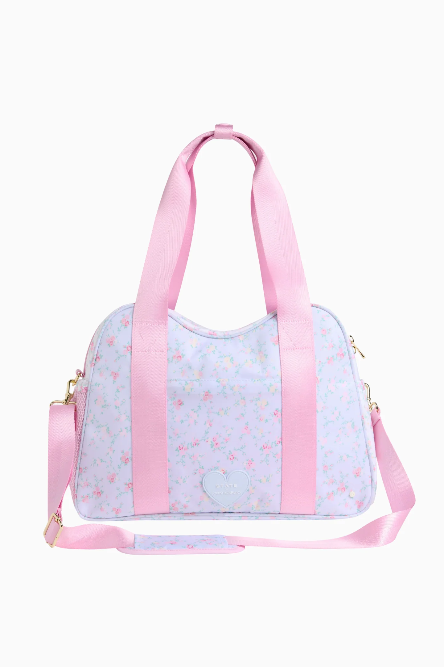 STATE x LoveShackFancy Bolsa de Fraldas Floral Bella