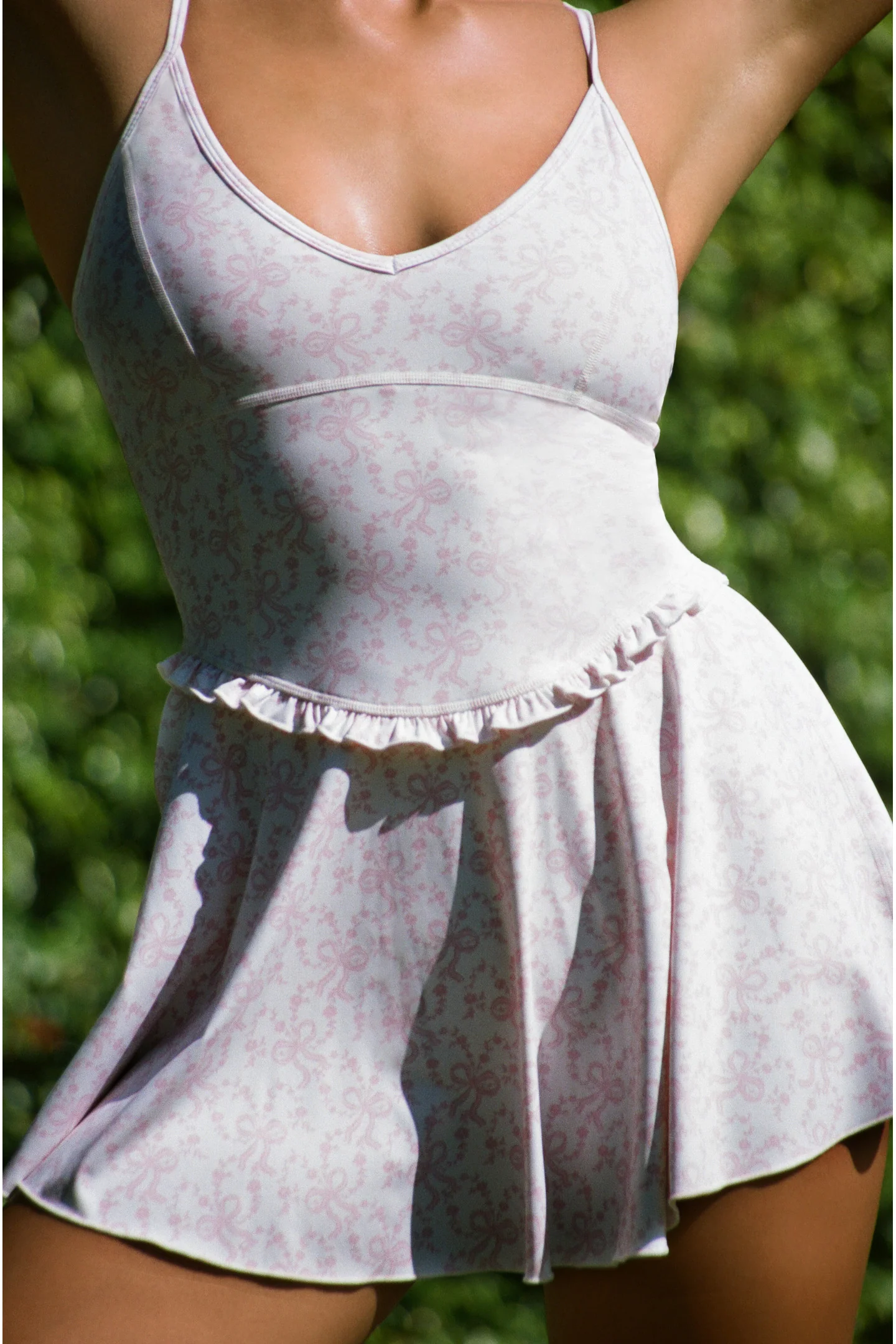 Vestido Ativo com Estampa de Arco Ergo