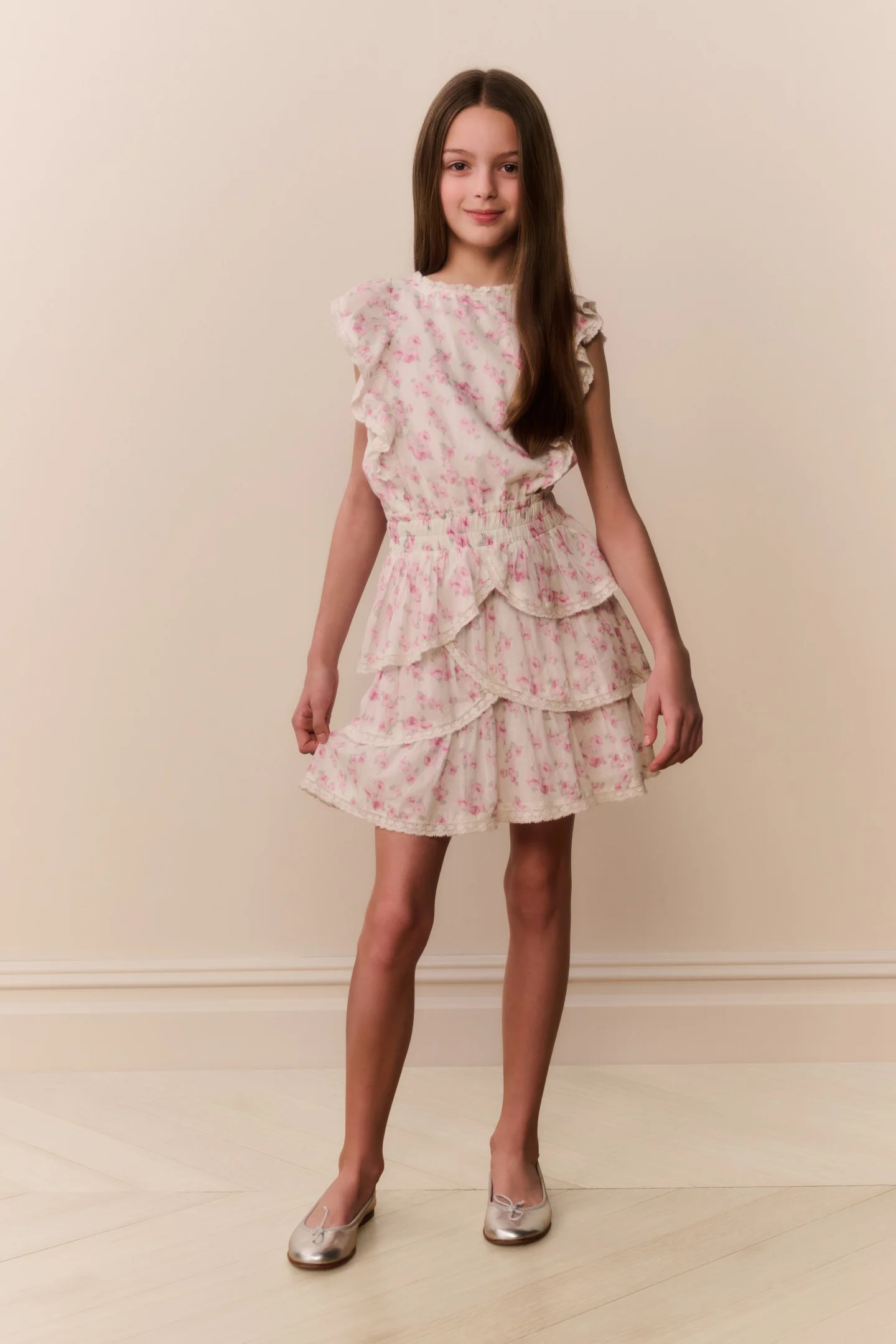 Vestido Tween Blooming Floral Decker