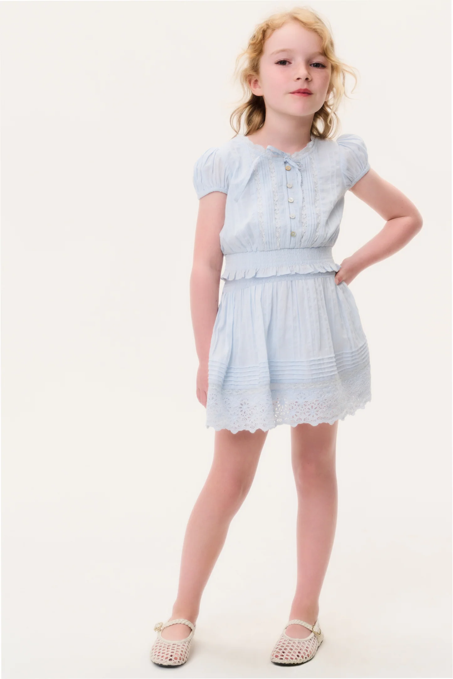 Mini Saia Sani para Meninas Pequenas