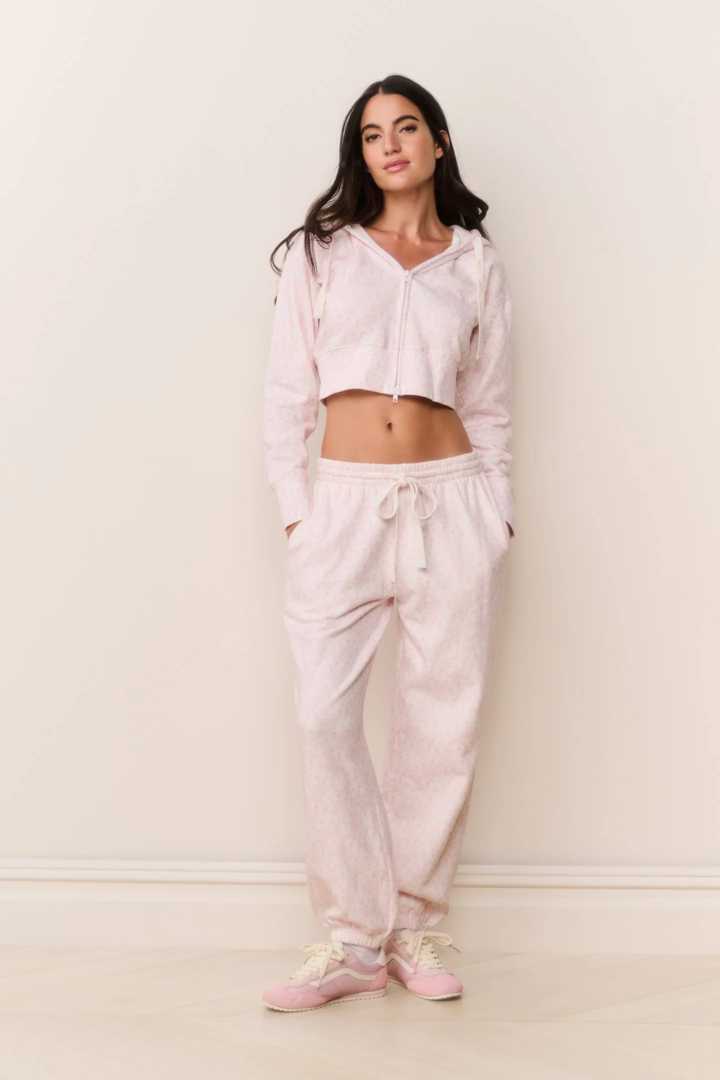 Calça Legging com Estampa de Laço Lillia