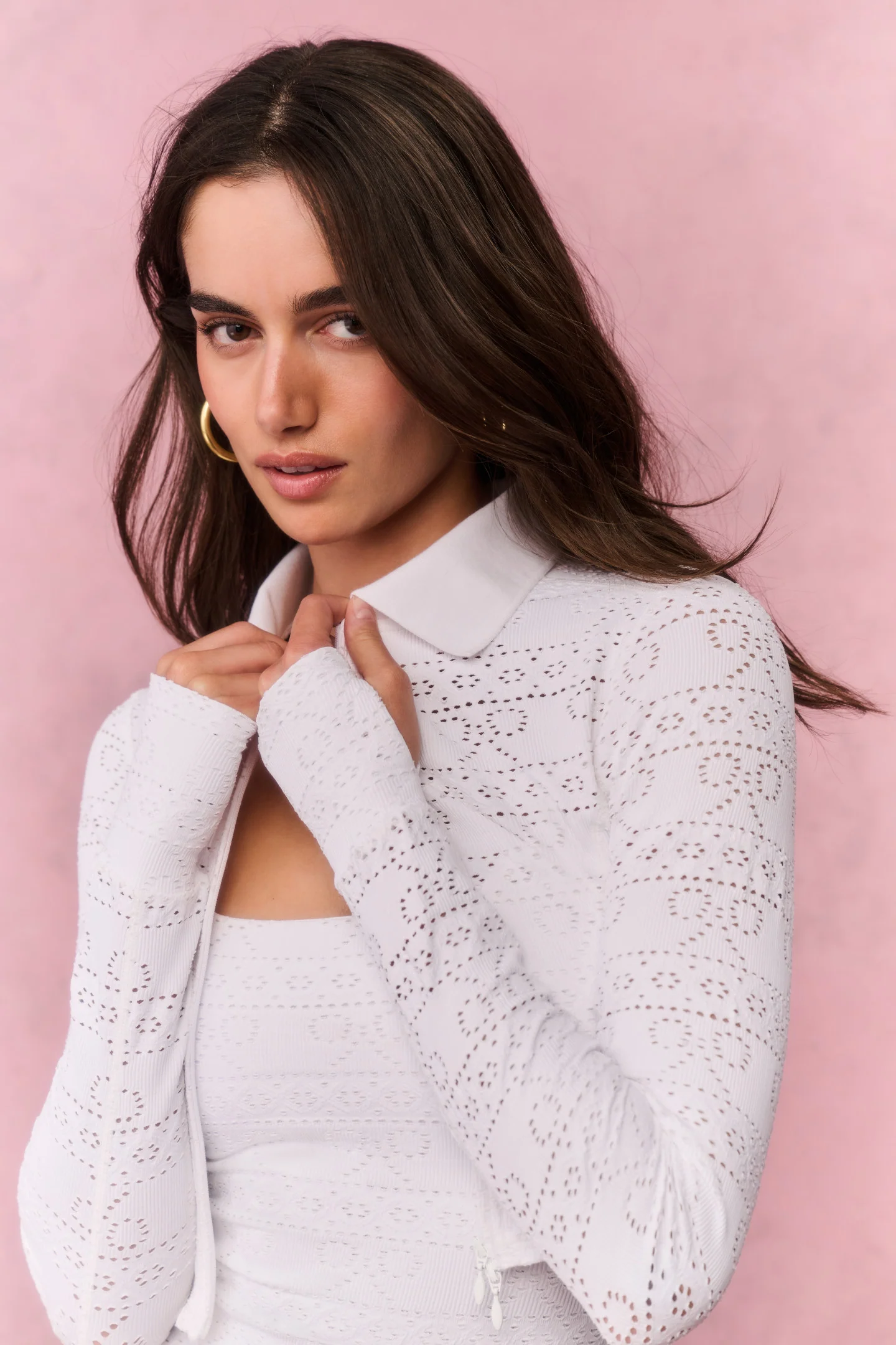Jaqueta Tinker Eyelet Ativa