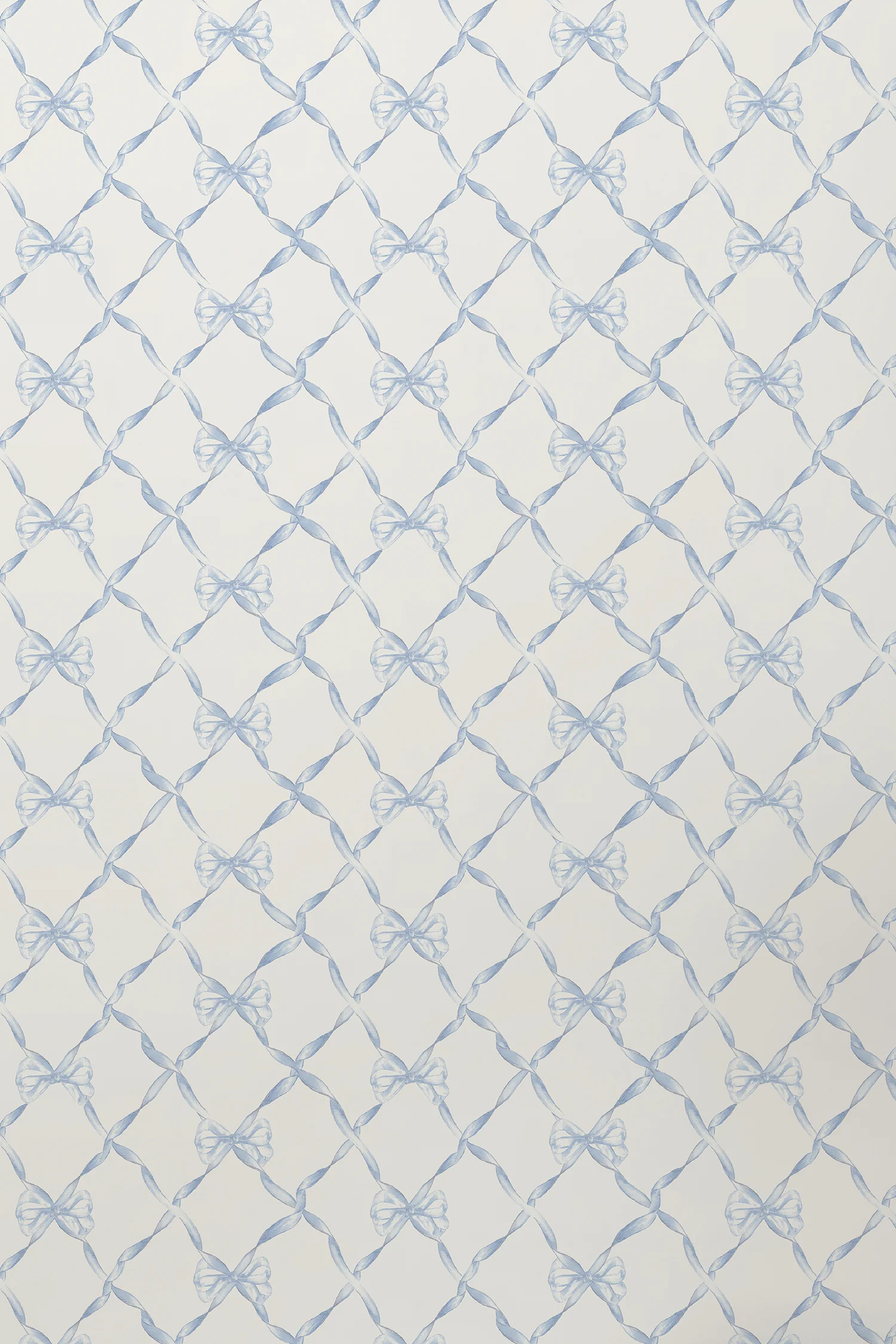 Papel de Parede Baby Bow Azul Bella Padrão
