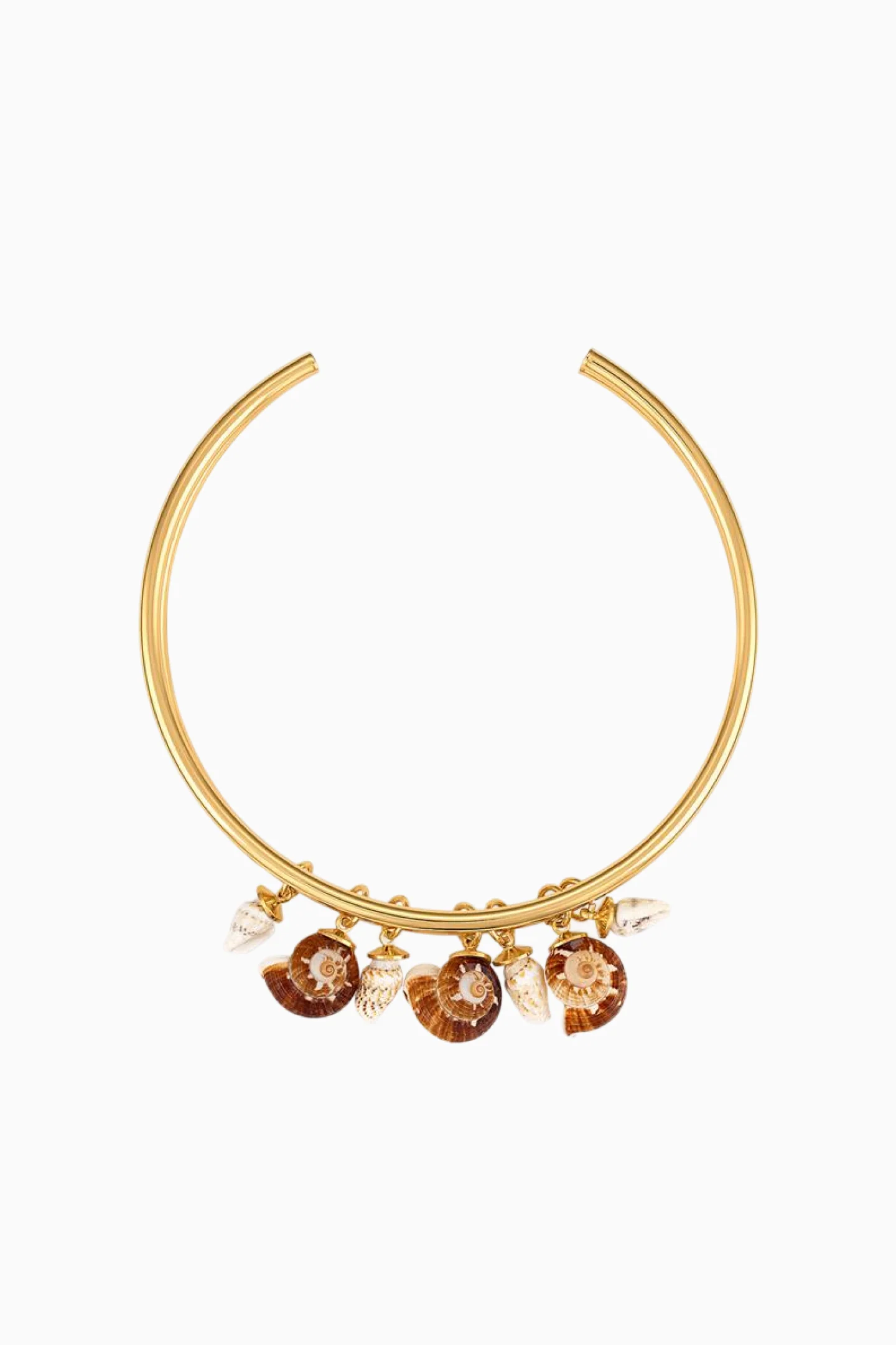 Gargantilha Logan Tay Gold Shell